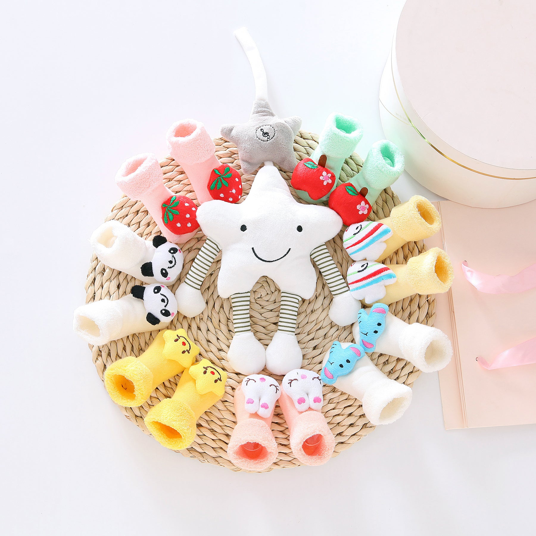 Coffret cadeau chaussettes bébé