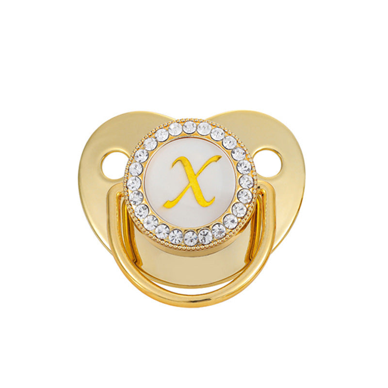 Tétine Gold 26 lettres