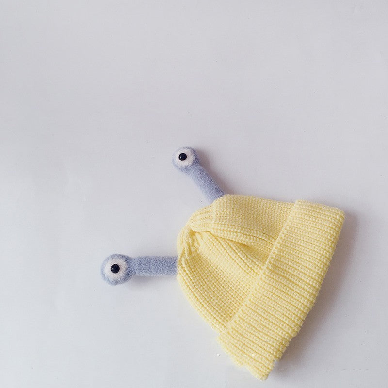 Bonnet en tricot pour enfants, Grenouille