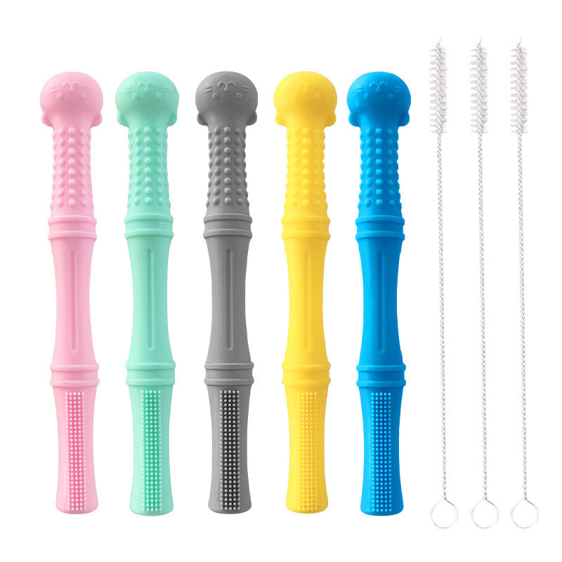 Bâton de dentition en silicone