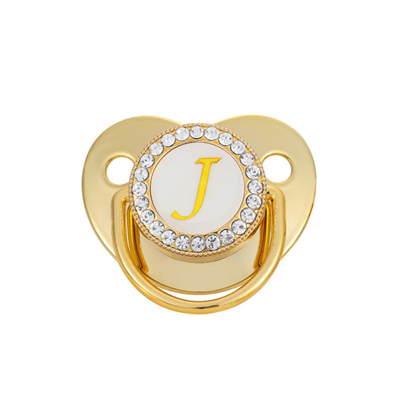 Tétine Gold 26 lettres