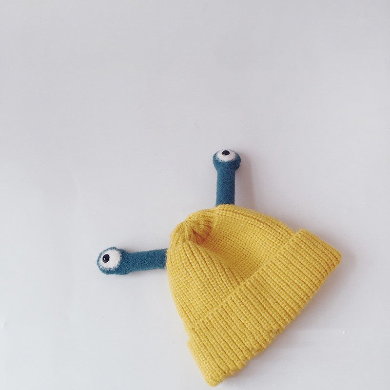Bonnet en tricot pour enfants, Grenouille