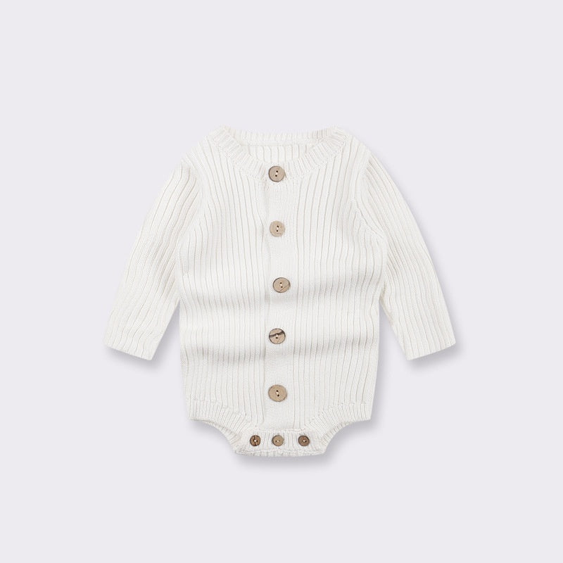 Body en tricot pour bébé, combinaison une pièce
