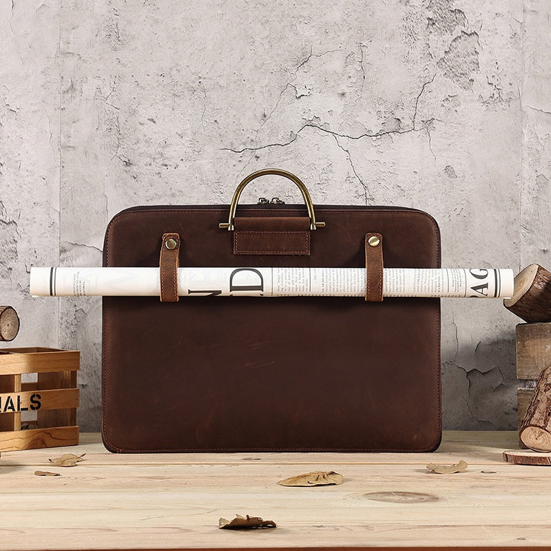 Sac en cuir pour Ordinateur